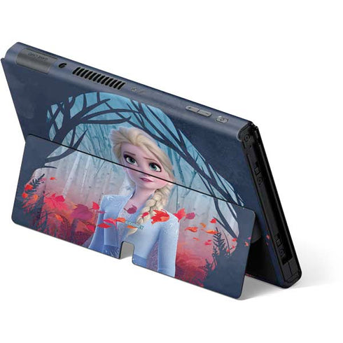 Disney Frozen II Elsa Nintendo Switch OLED (2021) Skin